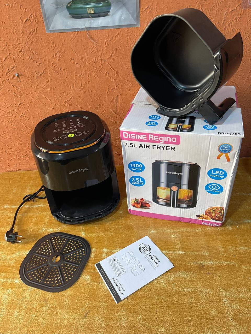 1400W DESNIE REGINA 7.5L ‘SMART TOUCH’ ELECTRIC AIR FRYER/OVEN - image 1