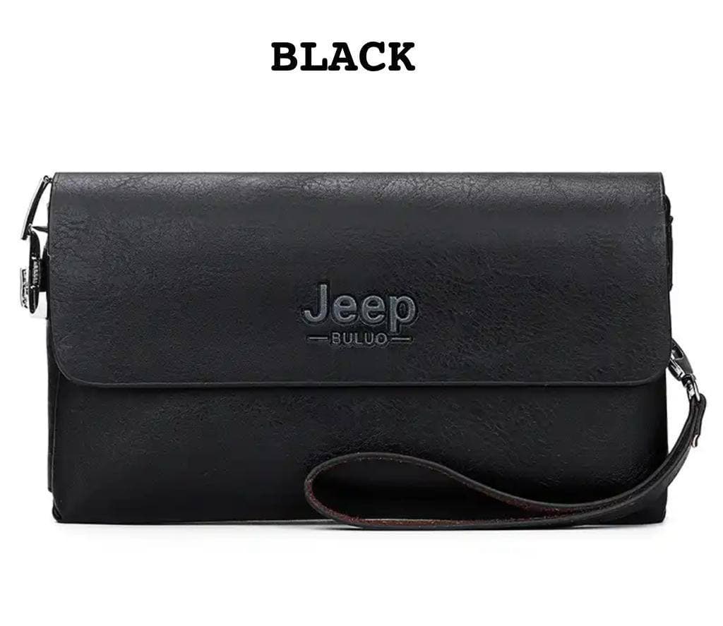 JEEP BULUO LUXURY LARGE CAPACITY LEATHER MENโS CLUTH BAG (PREMIER LUXURY ๐ฏ%) - image 1