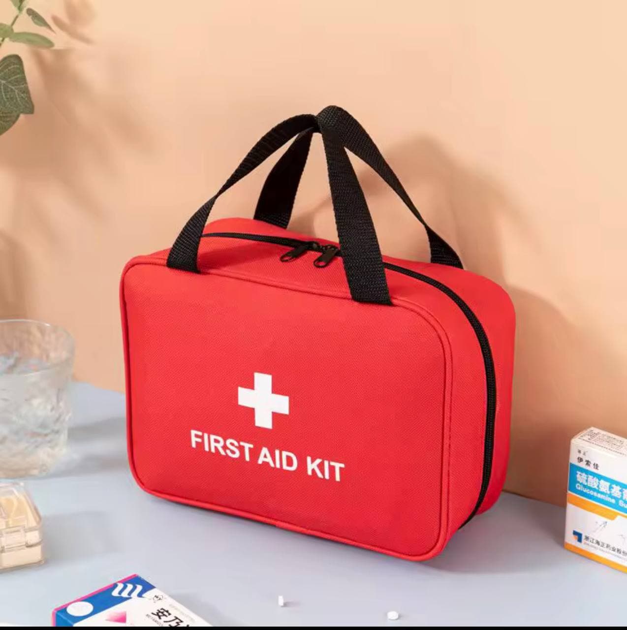 COMPACT MEDICAL POUCH - FIRST AID KIT BAG FOR EMERGENCY, HOME & OUTDOOR ACTIVITIES (FIRST AID KIT BAG) - image 1