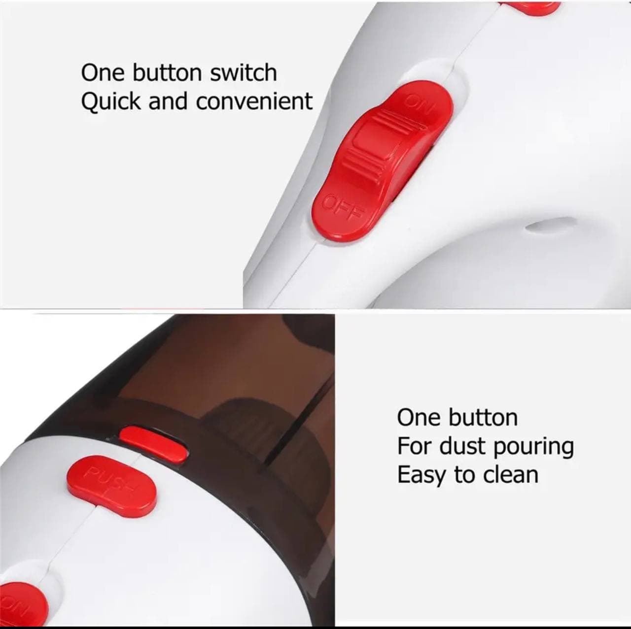 TOP QUALITY CIGAR-HOLE CAR PLUG IN BIG HANDHELD VACUUM CLEANER - image 1