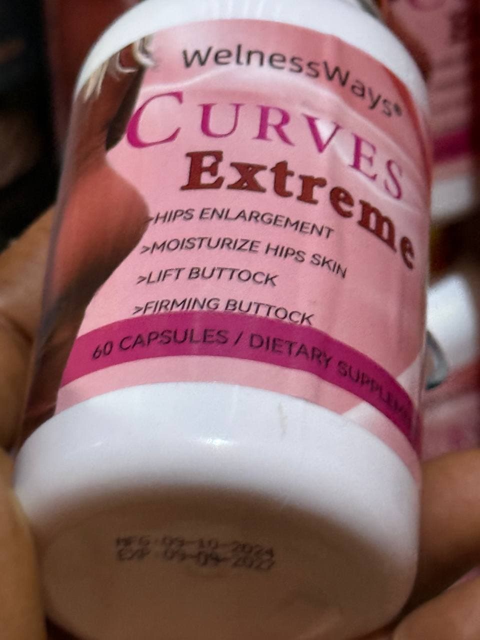 CURVE EXTREME HIP & BUTT ENLARGEMENT CAPSULE - image 1
