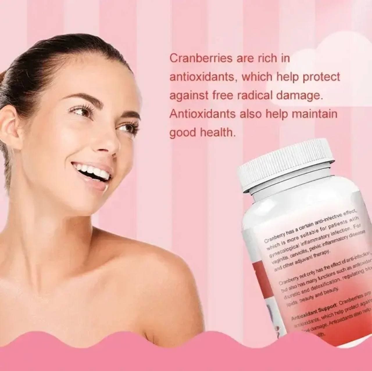 CRANBERRY TABLETS FOR ENHANCED NUTRIENT/IMMUNITY/BEAUTY (60 TABLETS) - image 1