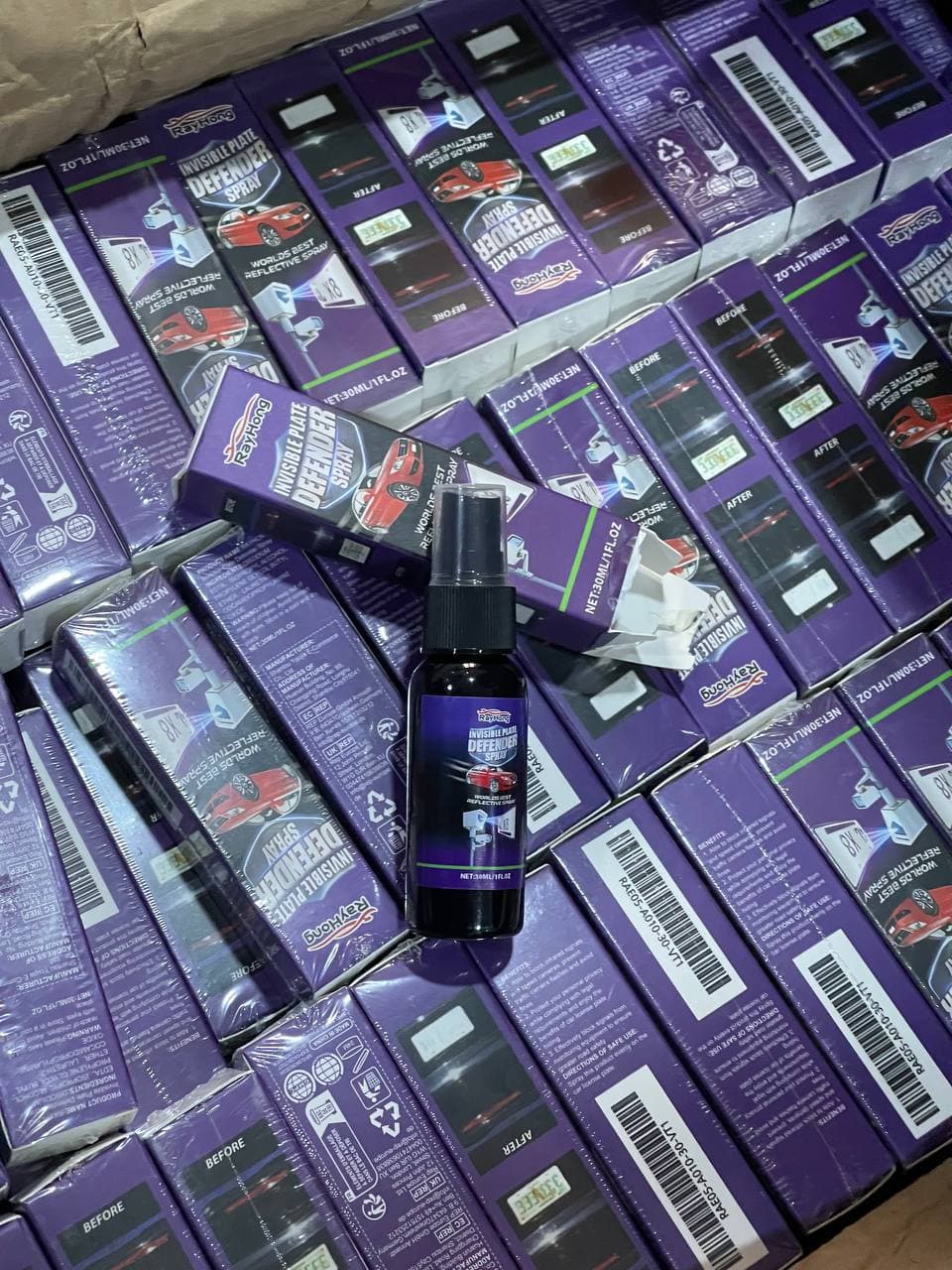 RAYHONG INVISIBLE PLATE DEFENDER SPRAY (30ML) - image 1