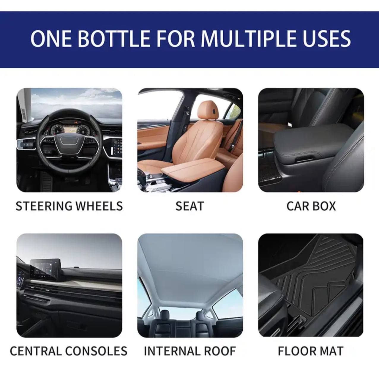 HOMONTH MULTIFUNCTIONAL CAR INTERIOR RETREADING AGENT (100ML) - image 1