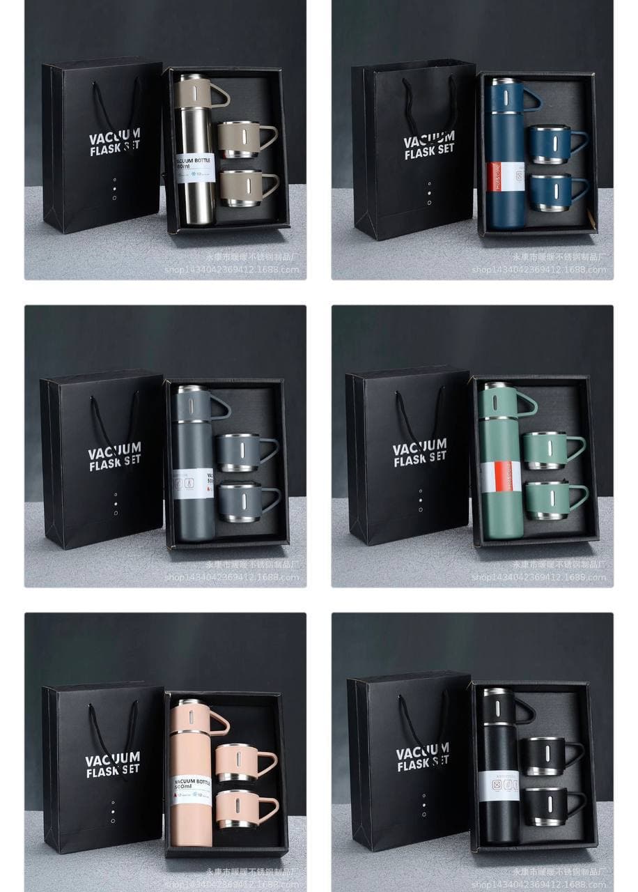 HIGH QUALITY 3in1 VACUUM FLASK SET - image 1