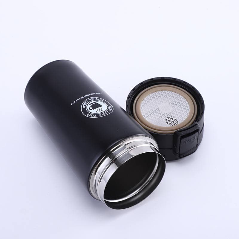 380ML DOULBE WALL STAINLESS STEEL LEAK-PROO COFFEE/WATER VACUUM FLASK - image 1